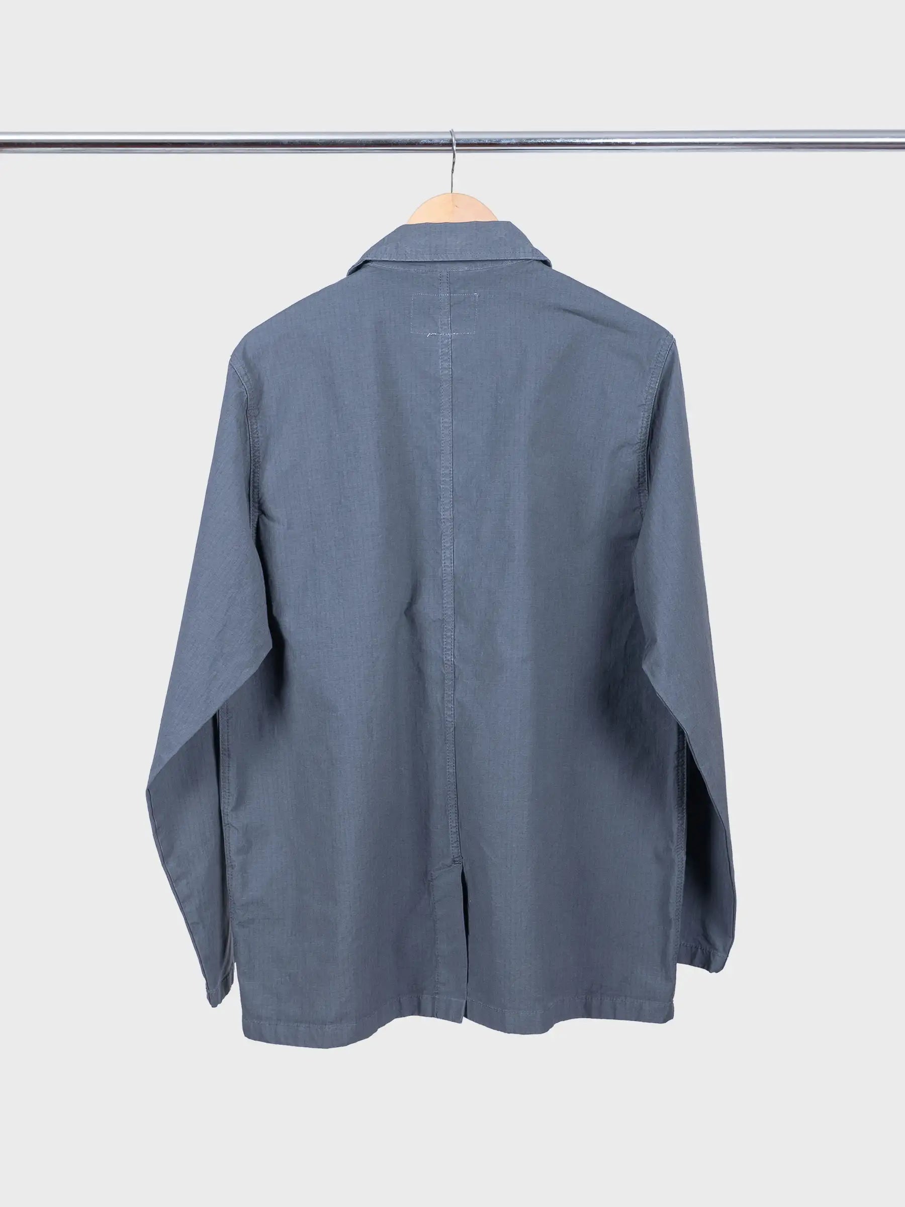 Huntly Jacket Charcoal Cotton Ripstop