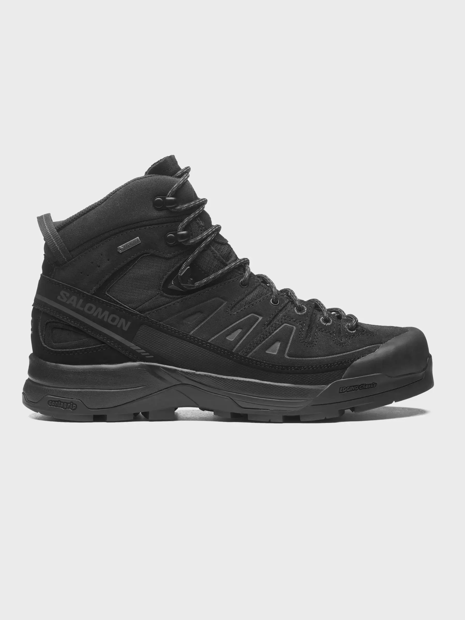 X-Alp Mid Leather  Gore-Tex Black Black Asphalt