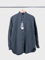 BD Classic-fit Graph Plaid Shirt Black