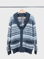 Shawl Collar Cardigan  Shaggy 3G