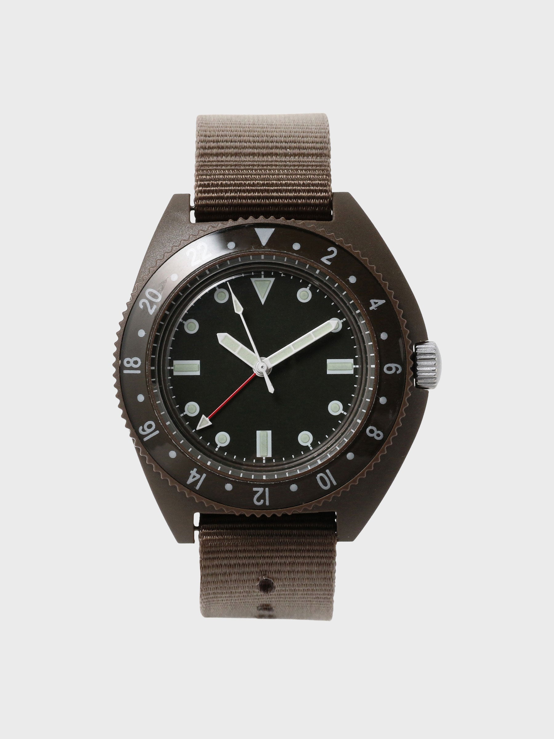 Mil Travel Watch Type-P24 Olive