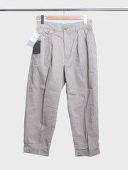 2 Pleats Twil Khaki