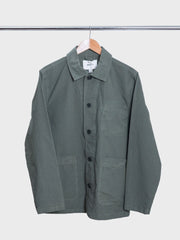 Huntly Jacket Dark Olive Cotton Ripstop
