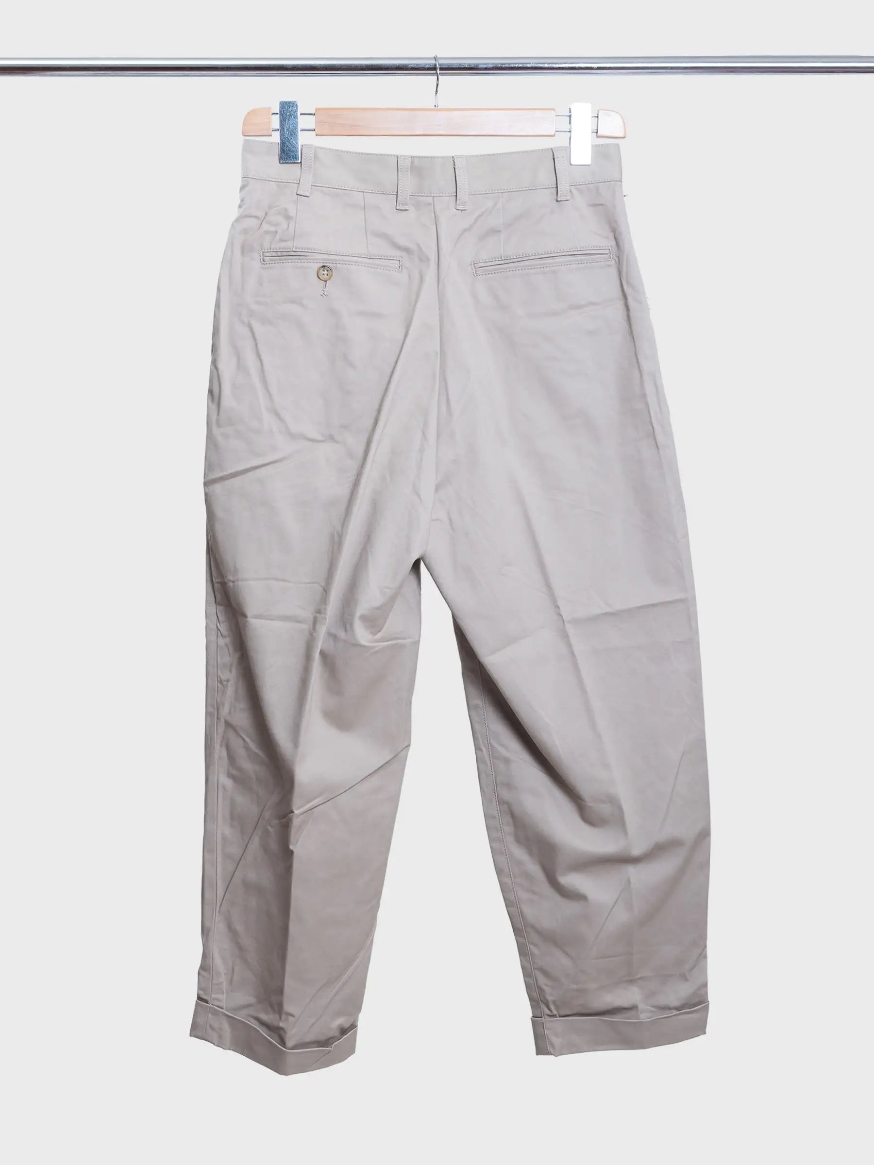 2 Pleats Twil Khaki