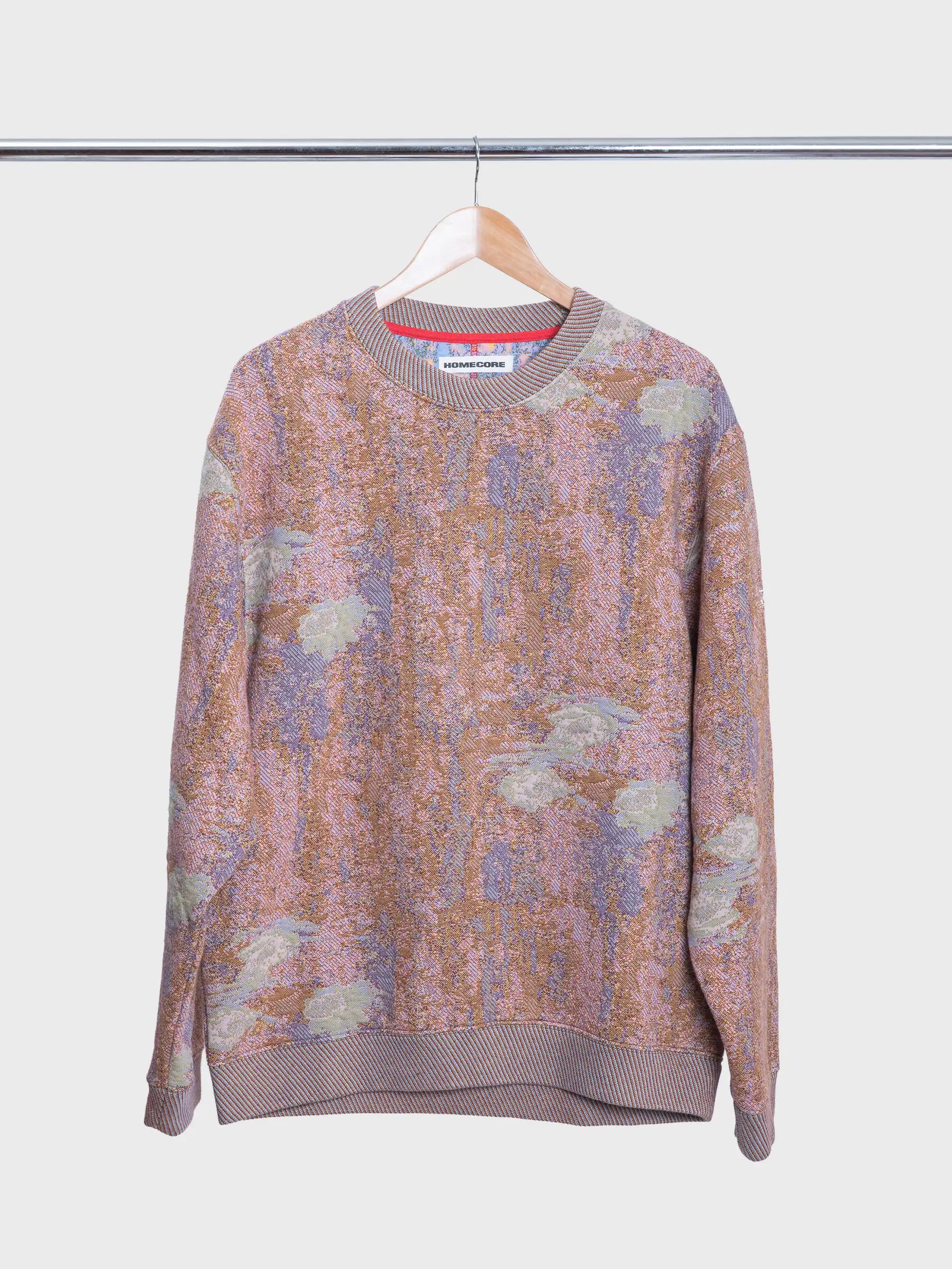 Sweatshirt Pac Nympheas Multi Khaki