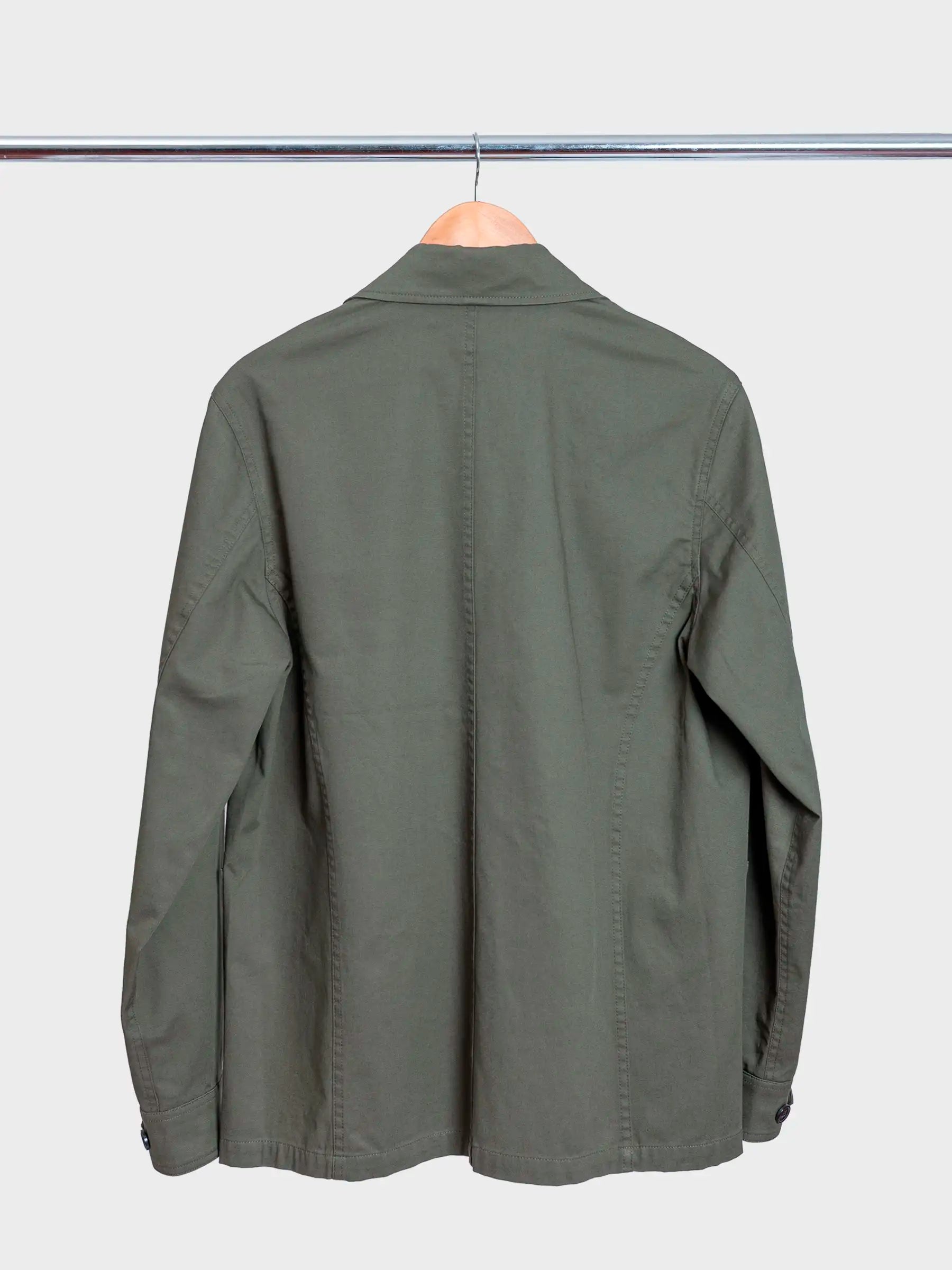 Sycamore Twill Cotton Piedye Olive Night